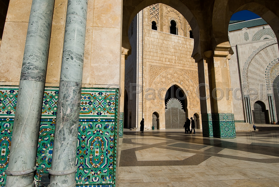 Hassan II mosque, Casablanca, Morocco
 (cod:Morocco 07)
